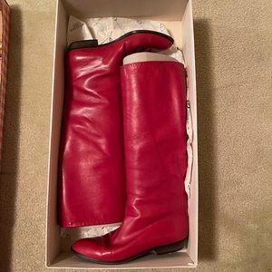 Vintage red boots